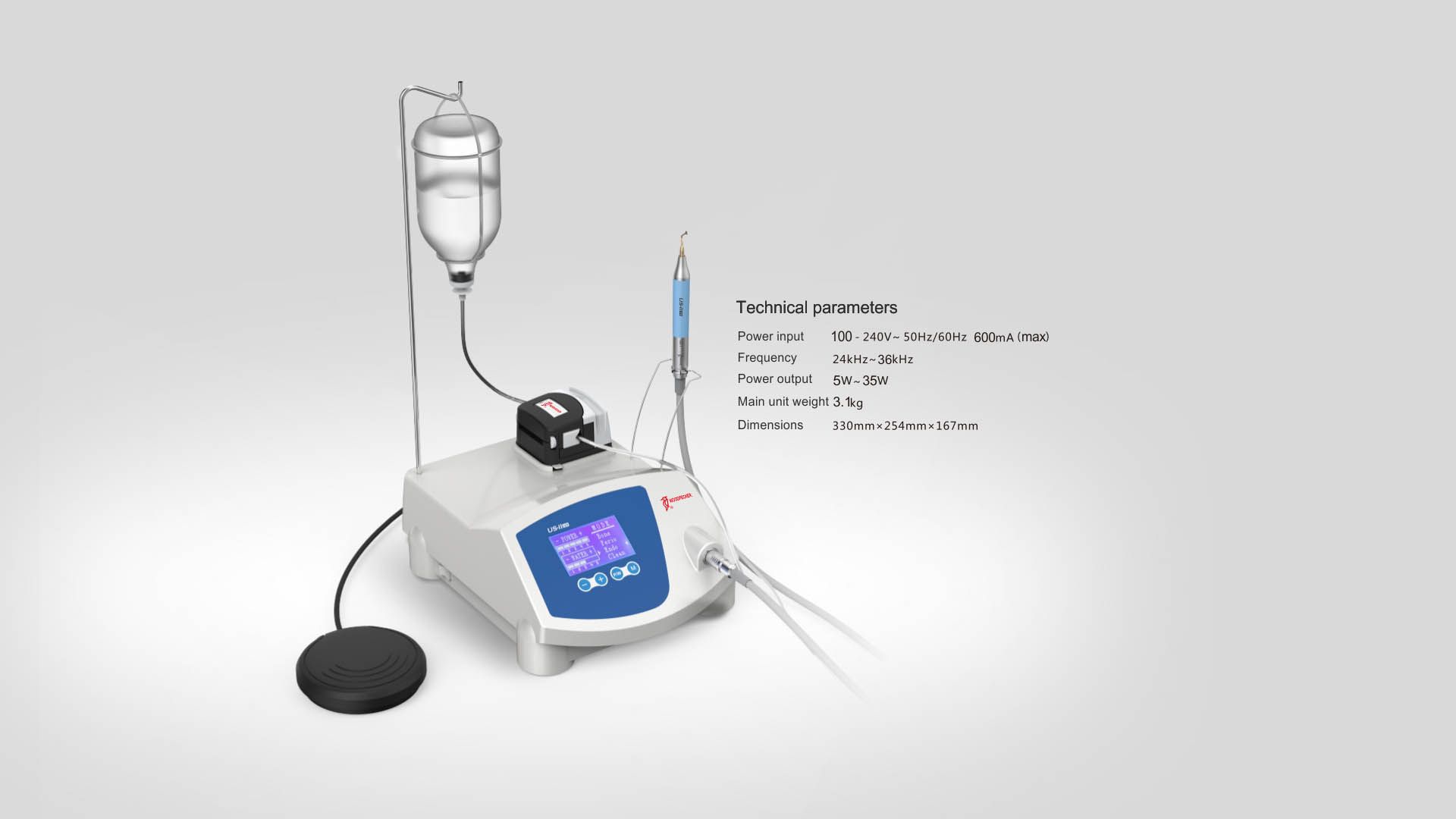 Woodpecker Ultrasurgery US II LED - urządzenie do piezochirurgii ...