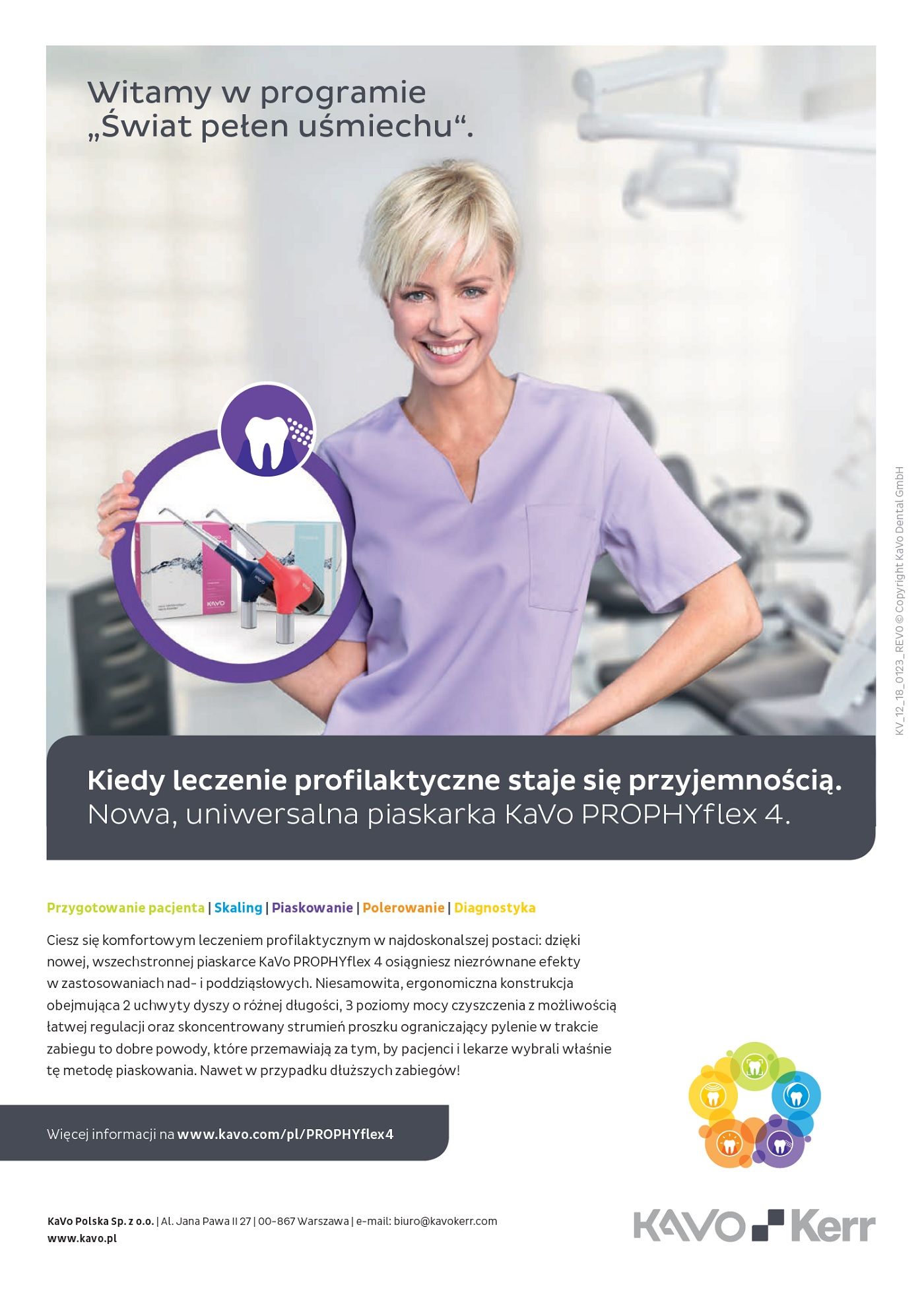 KaVo piaskarka PROPHYflex 4 Promedus 4