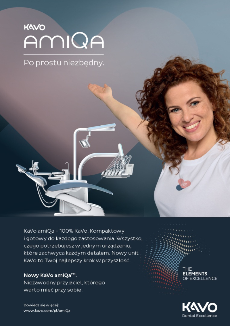 NOWOŚĆ KaVo w ofercie Promedus – wyjątkowy unit stomatologiczny amiQa