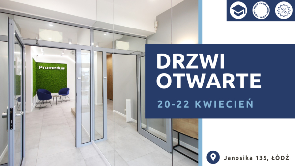 DRZWI OTWARTE - odwiedź salon ekspozycyjny Promedus w dniach 20-22 kwietnia