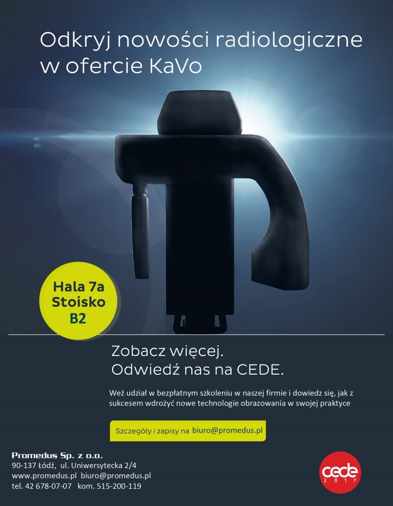 Odkryj nowości radiologiczne w ofercie KaVo