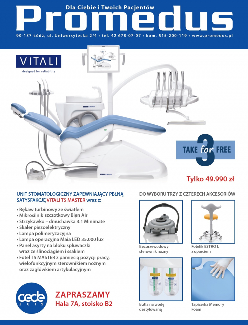 Vitali T5 Master - promocja &quot;take 3 for free&quot;