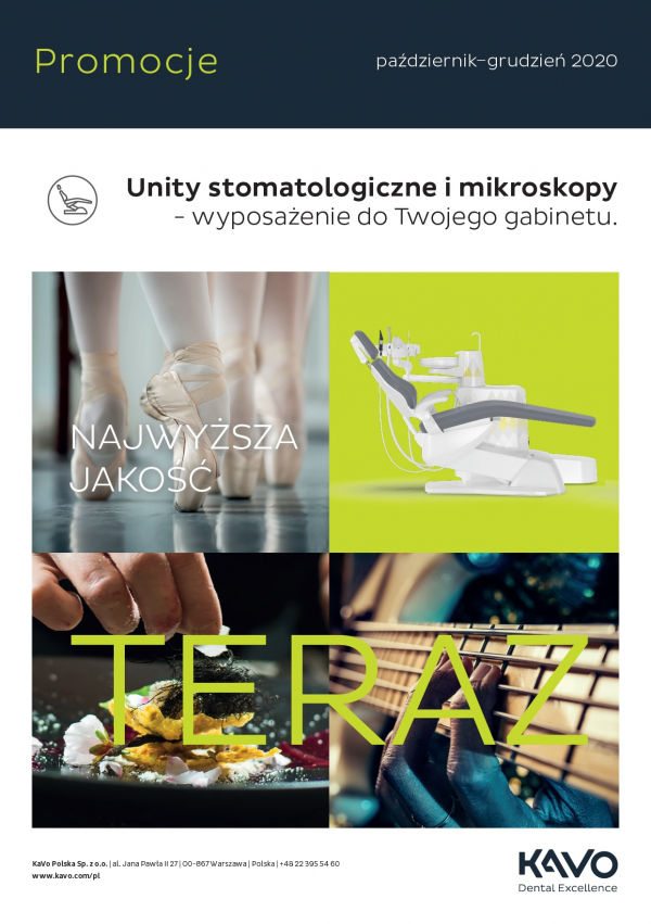 Unity KaVo, mikroskopy Leica - promocja jesień 2020