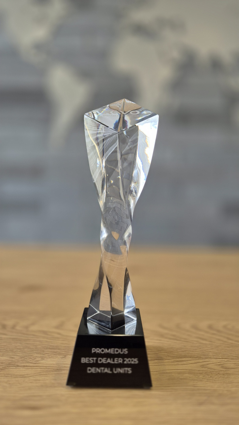 Promedus z nagrodą BEST KAVO DEALER 2025 DENTAL UNITS !