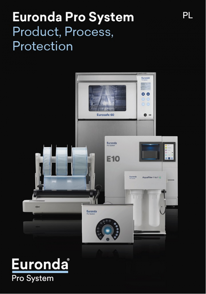 Euronda ProSystem 2020 - nowy katalog sprzętu do sterylizacji