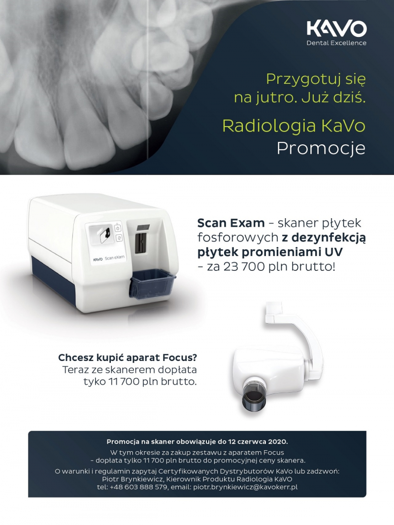 KaVo Scan Exam UV - promocja