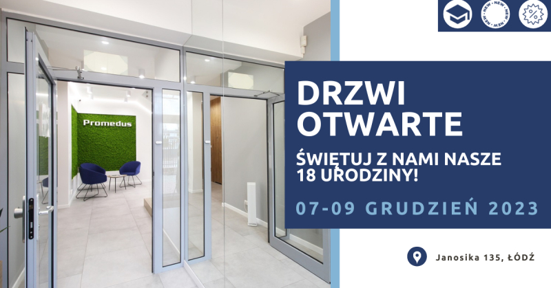 Zapraszamy na Urodzinowe Drzwi Otwarte - Świętuj z Nami Pełnoletniość!