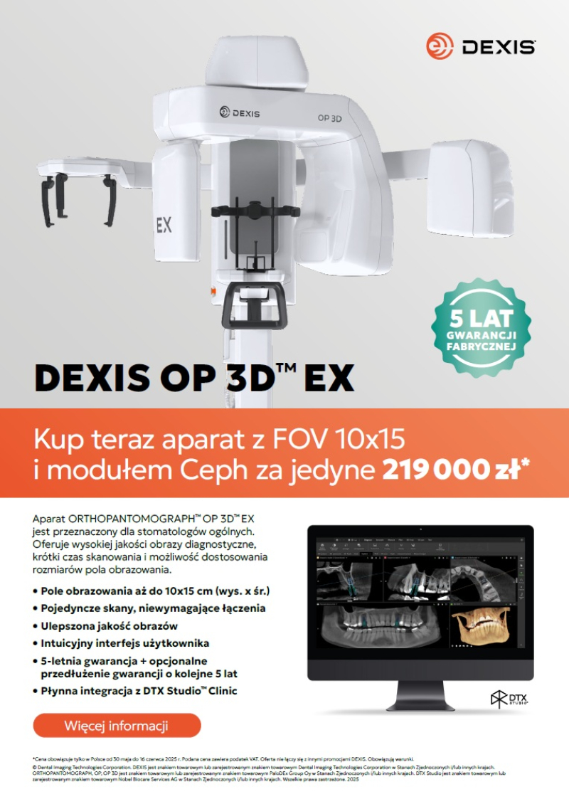 Kup teraz tomograf z FOV 10x15 cm i modułem Ceph za jedyne 219 000 zł