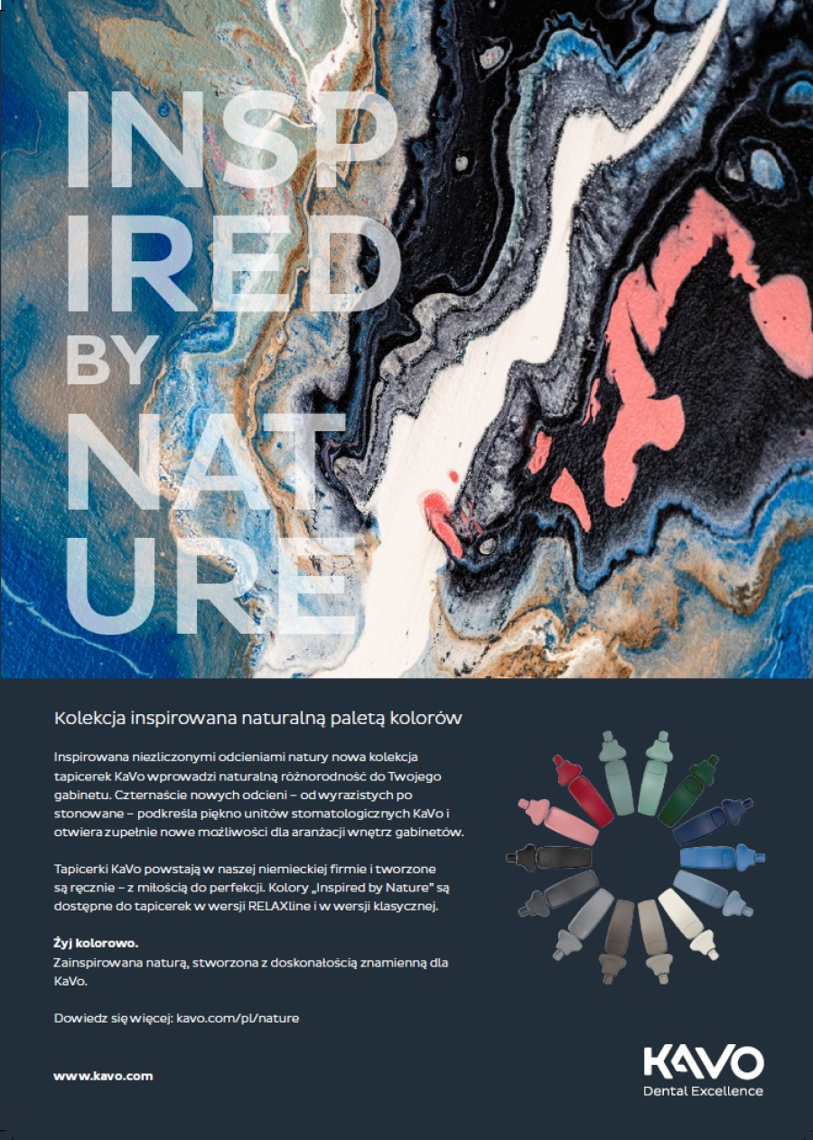 Inspired By Nature Nowy Kolornik Tapicerek Dla Unit w KaVo Promedus 